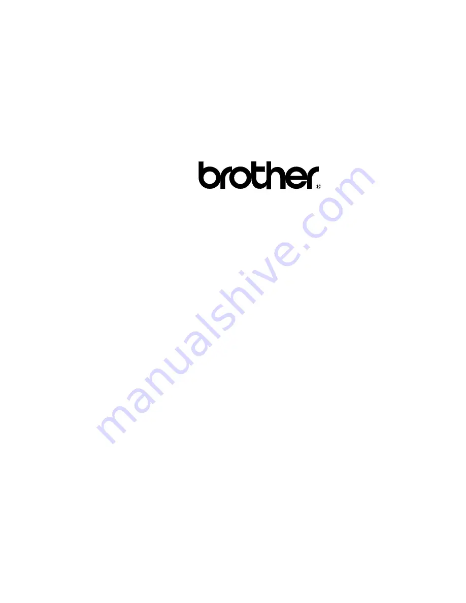 Brother MFC 1870MC Service Manual Download Page 1