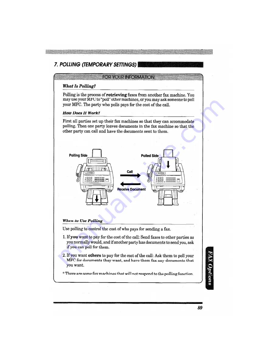 Brother MFC-4550 PLUS Скачать руководство пользователя страница 101