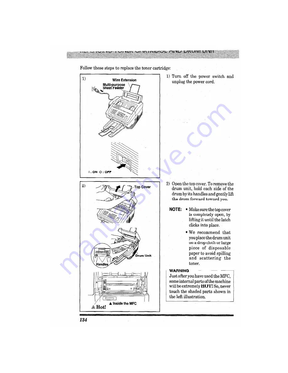 Brother MFC-4550 PLUS User Manual Download Page 146