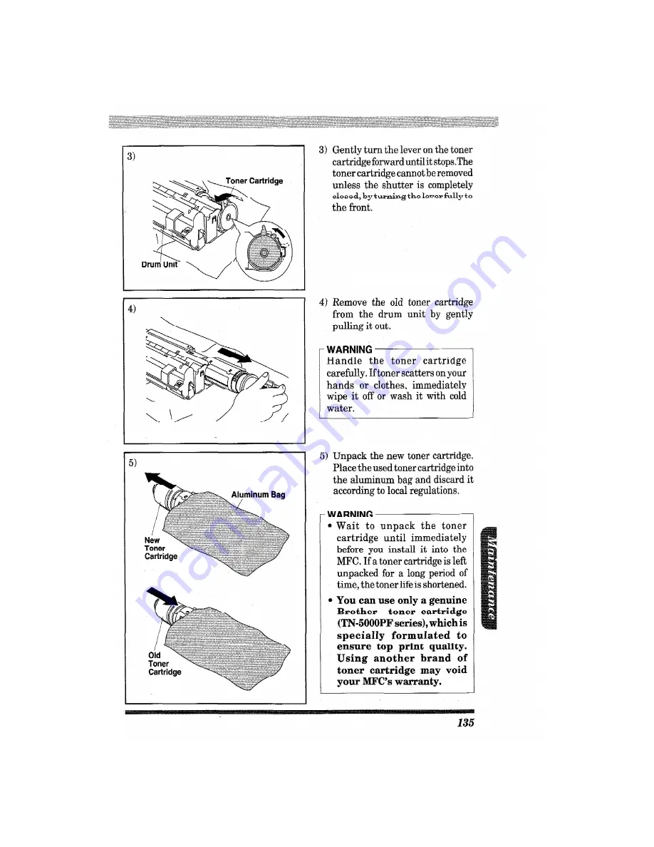 Brother MFC-4550 PLUS User Manual Download Page 147