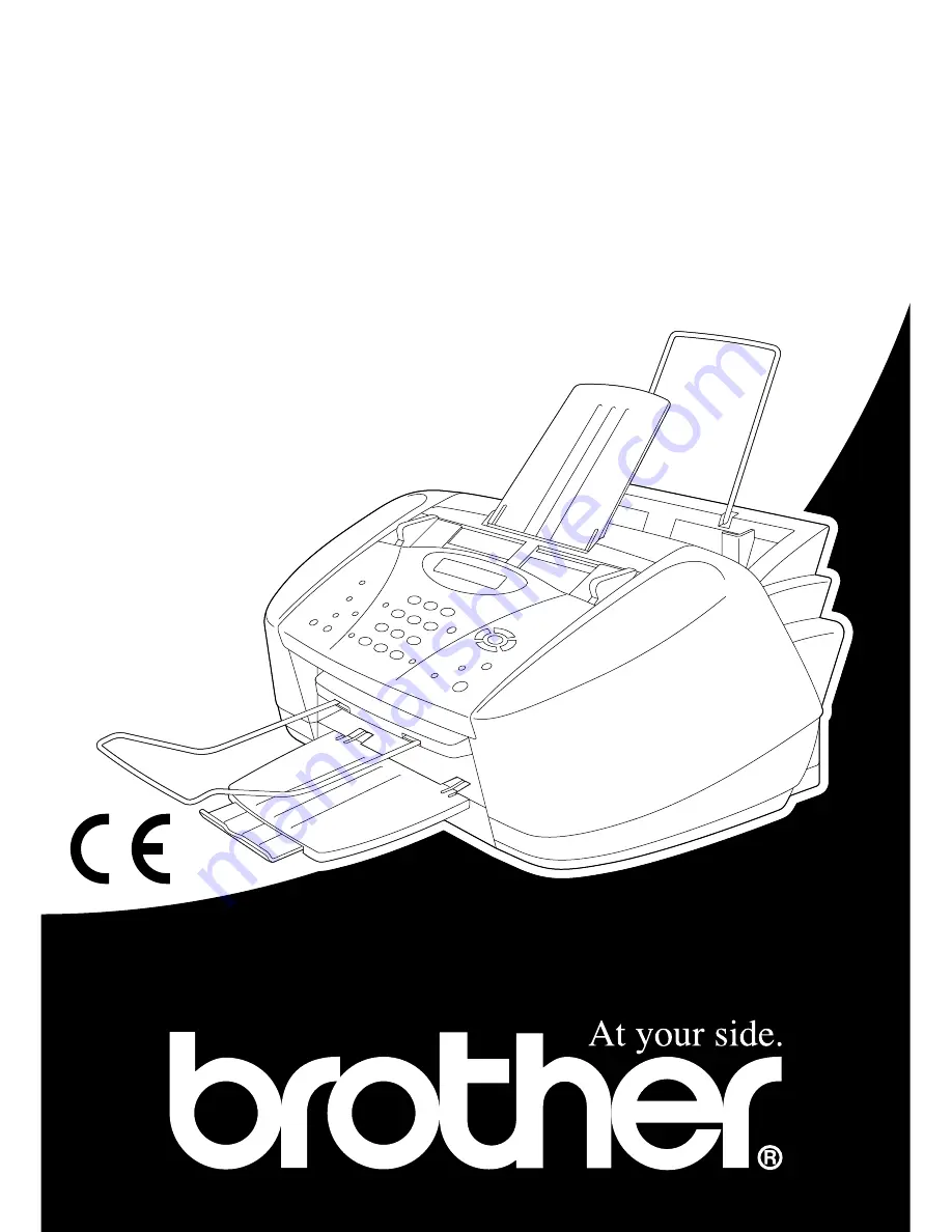 Brother MFC-580 Owner'S Manual Download Page 1