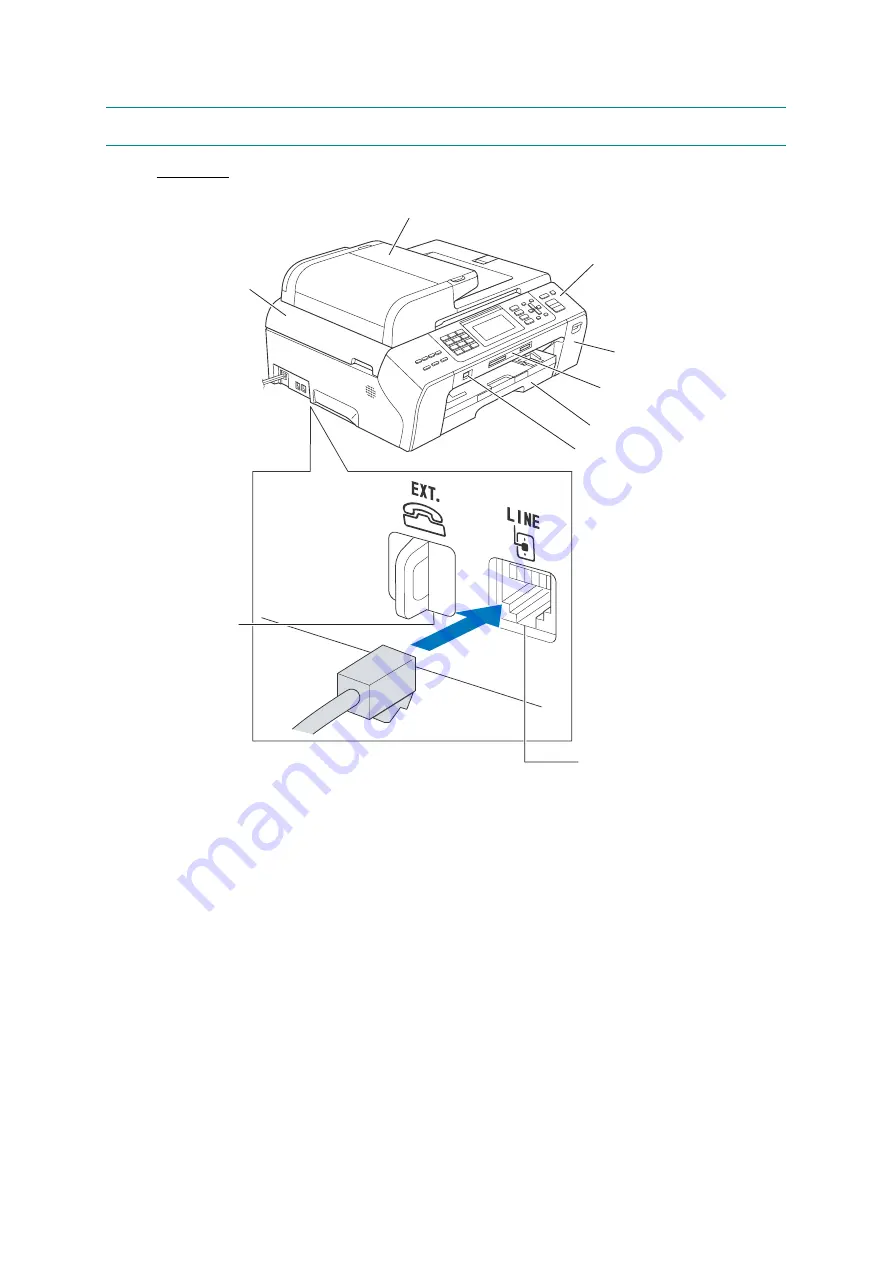 Brother MFC 5890CN - Color Inkjet - All-in-One Service Manual Download Page 18