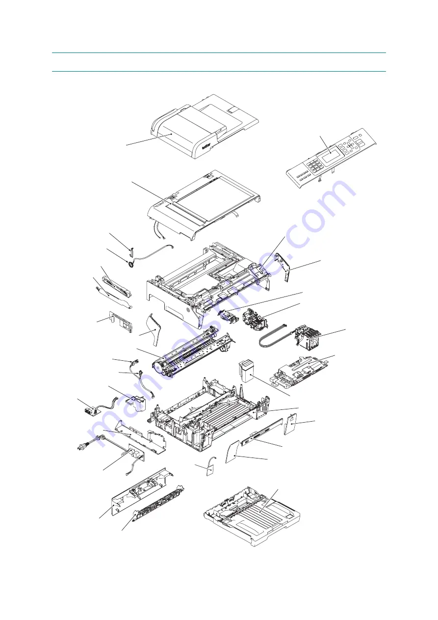 Brother MFC 5890CN - Color Inkjet - All-in-One Service Manual Download Page 23