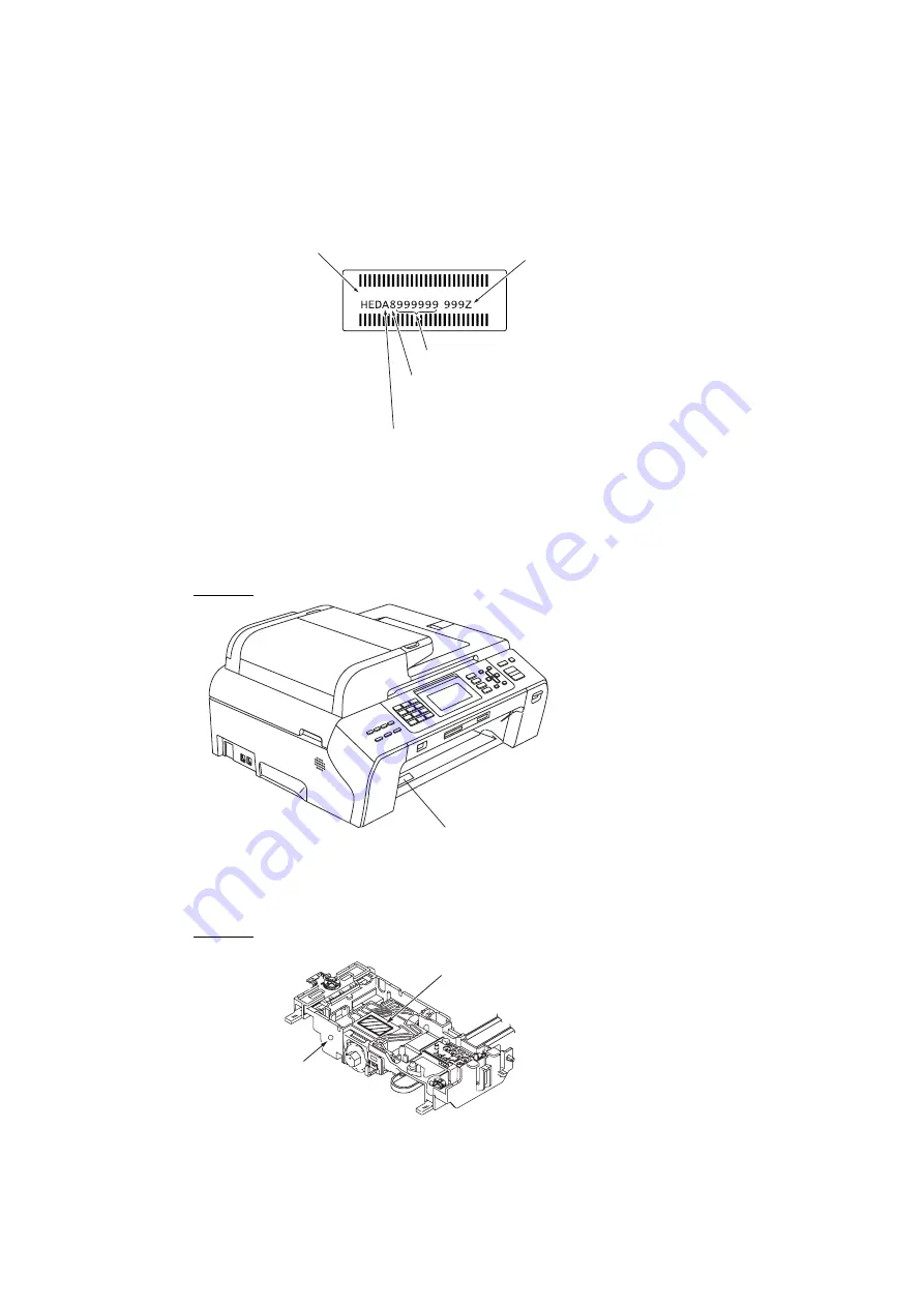 Brother MFC 5890CN - Color Inkjet - All-in-One Service Manual Download Page 360