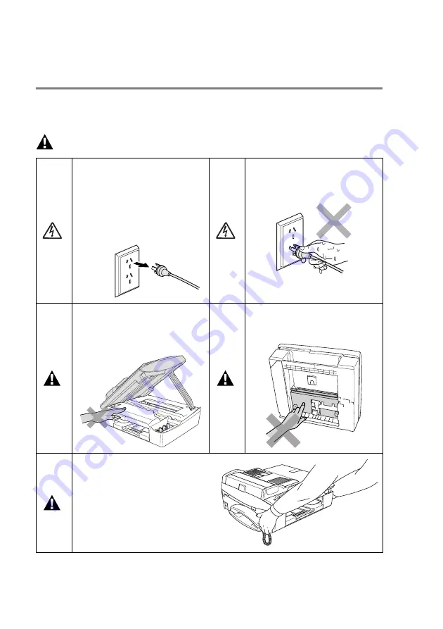 Brother MFC 640CW - Color Inkjet - All-in-One User Manual Download Page 4