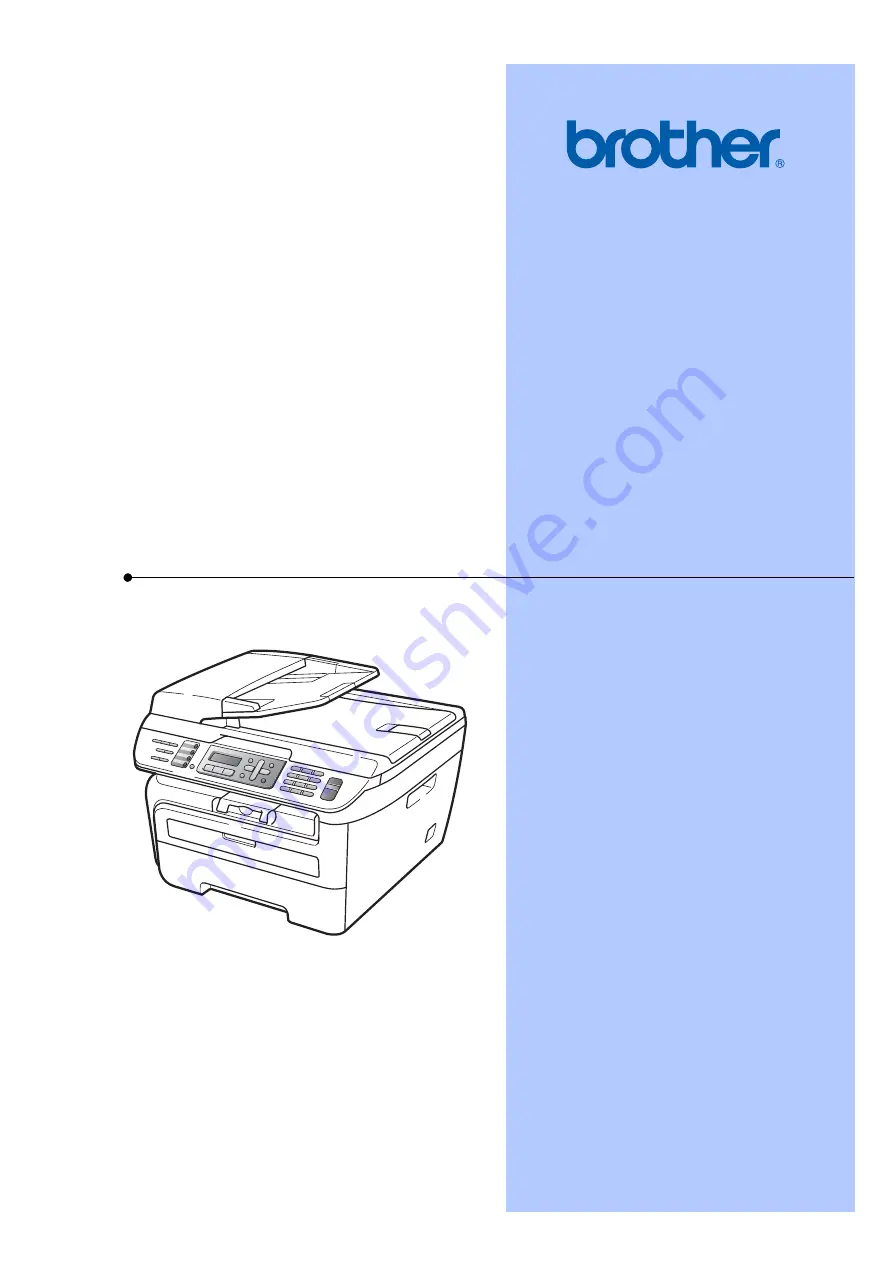 Brother MFC 7345N - Laser Multifunction Center Скачать руководство пользователя страница 1