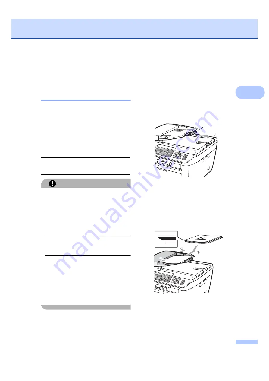 Brother MFC 7440N - B/W Laser - All-in-One Скачать руководство пользователя страница 33