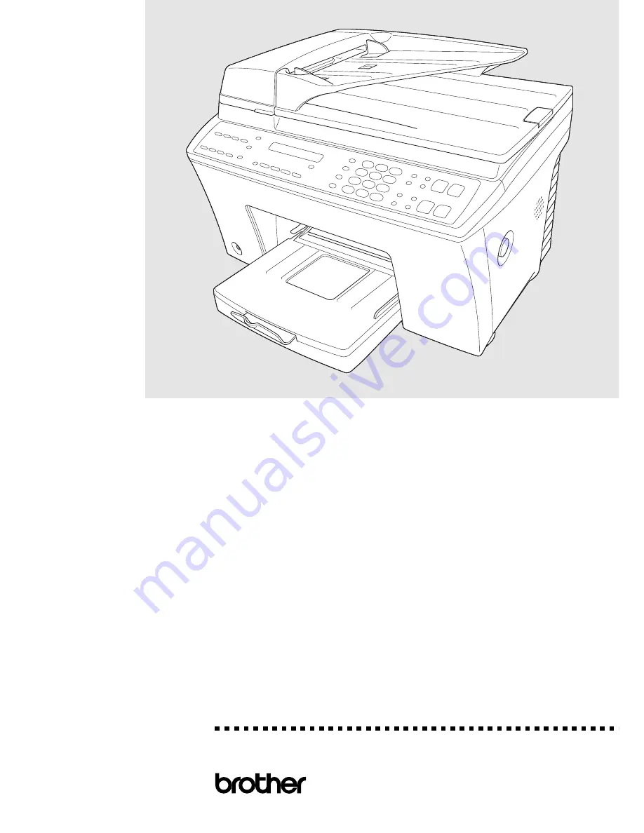 Brother MFC-760 Owner'S Manual Download Page 1