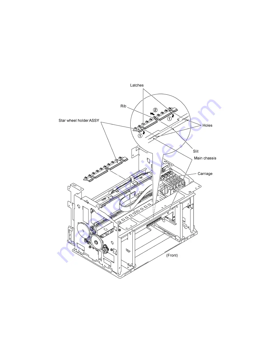 Brother MFC-760 Service Manual Download Page 86