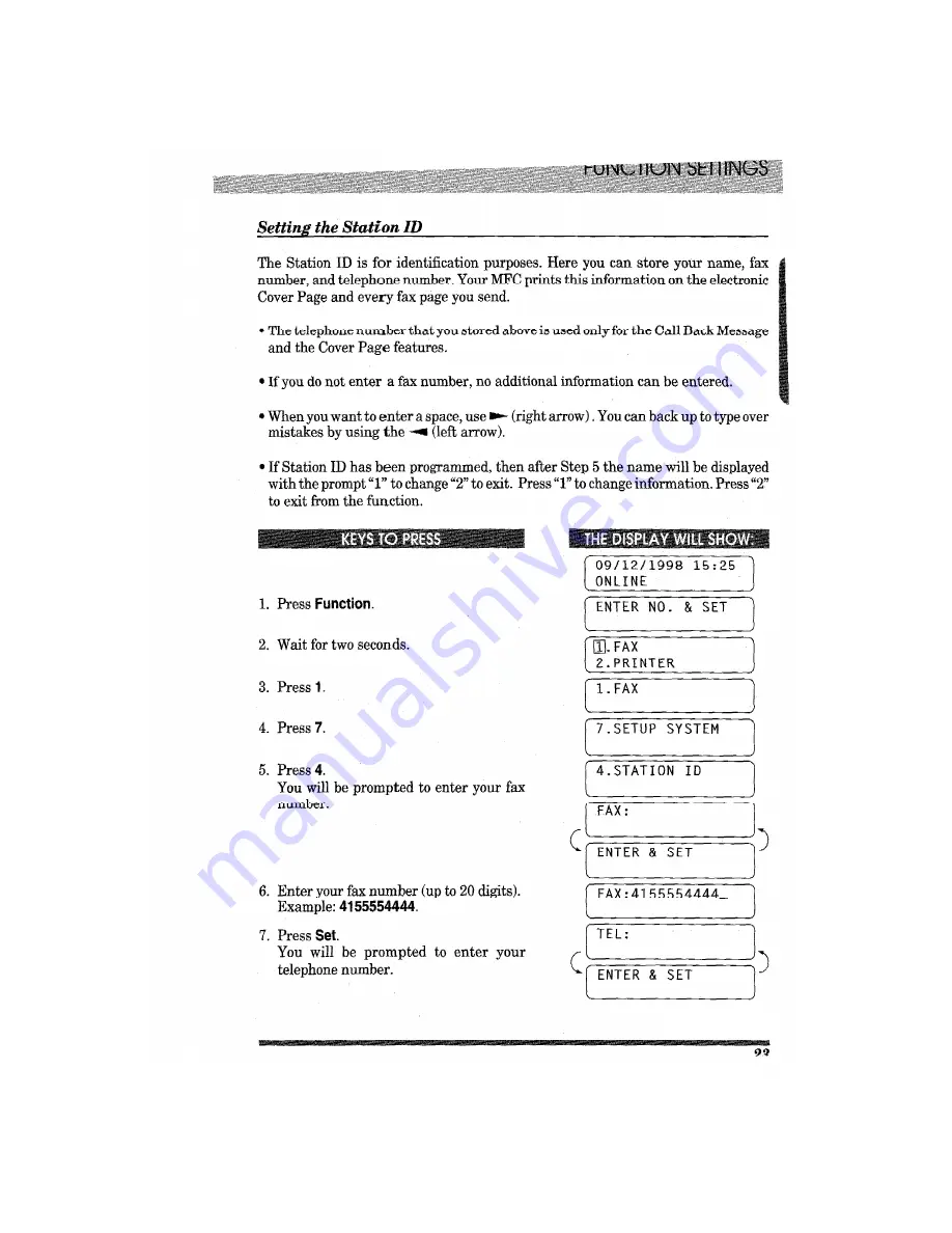 Brother MFC-7650MC Operation Manual Download Page 35