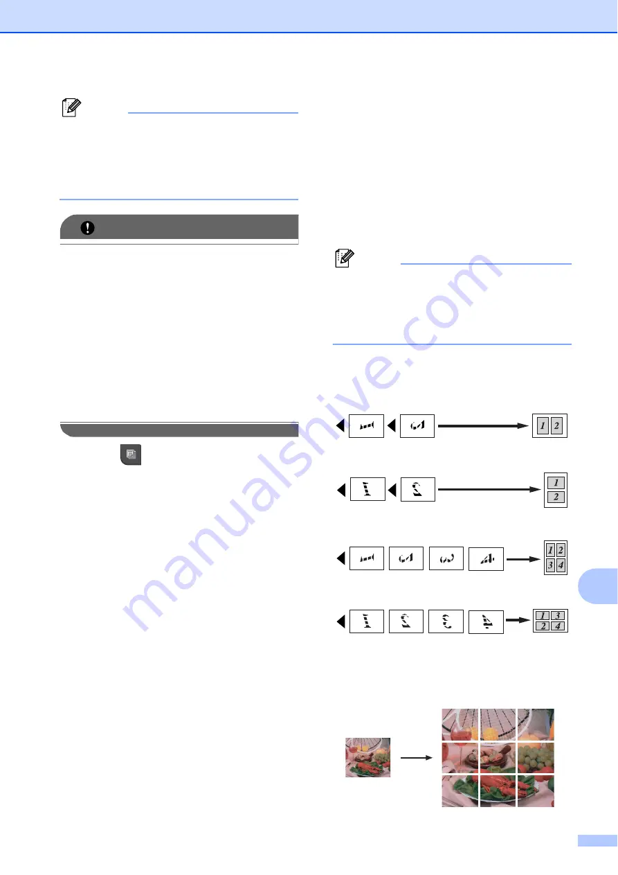 Brother MFC 795CW - Color Inkjet - All-in-One (Spanish) Guías Del Usuario Manual Download Page 113