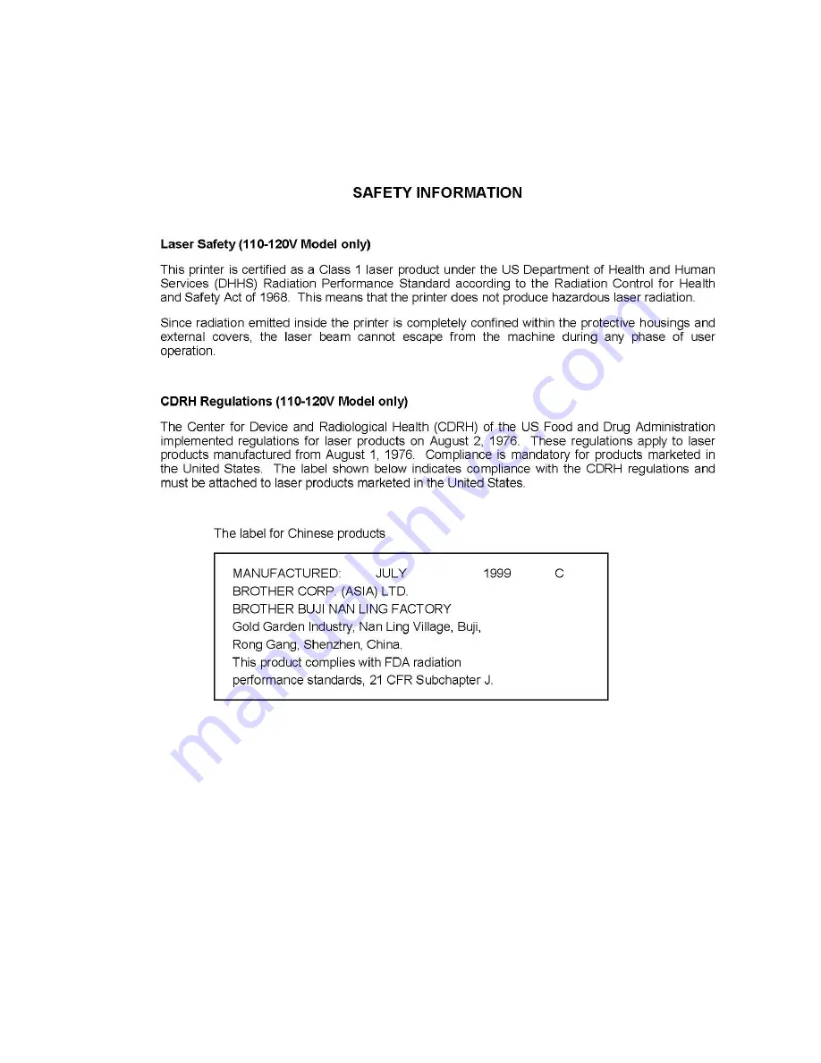 Brother MFC 8500 - B/W Laser - All-in-One User Manual Download Page 4