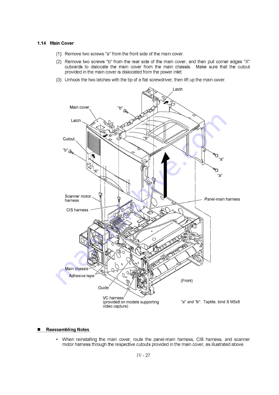 Brother MFC-8500 Service Manual Download Page 59