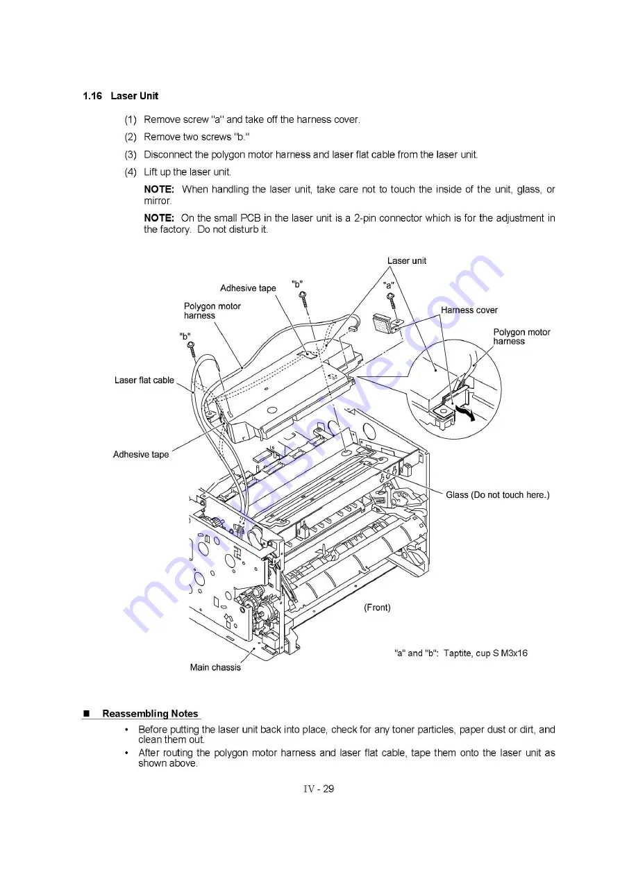 Brother MFC-8500 Service Manual Download Page 61