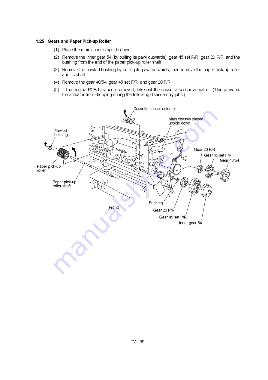 Brother MFC-8500 Service Manual Download Page 91