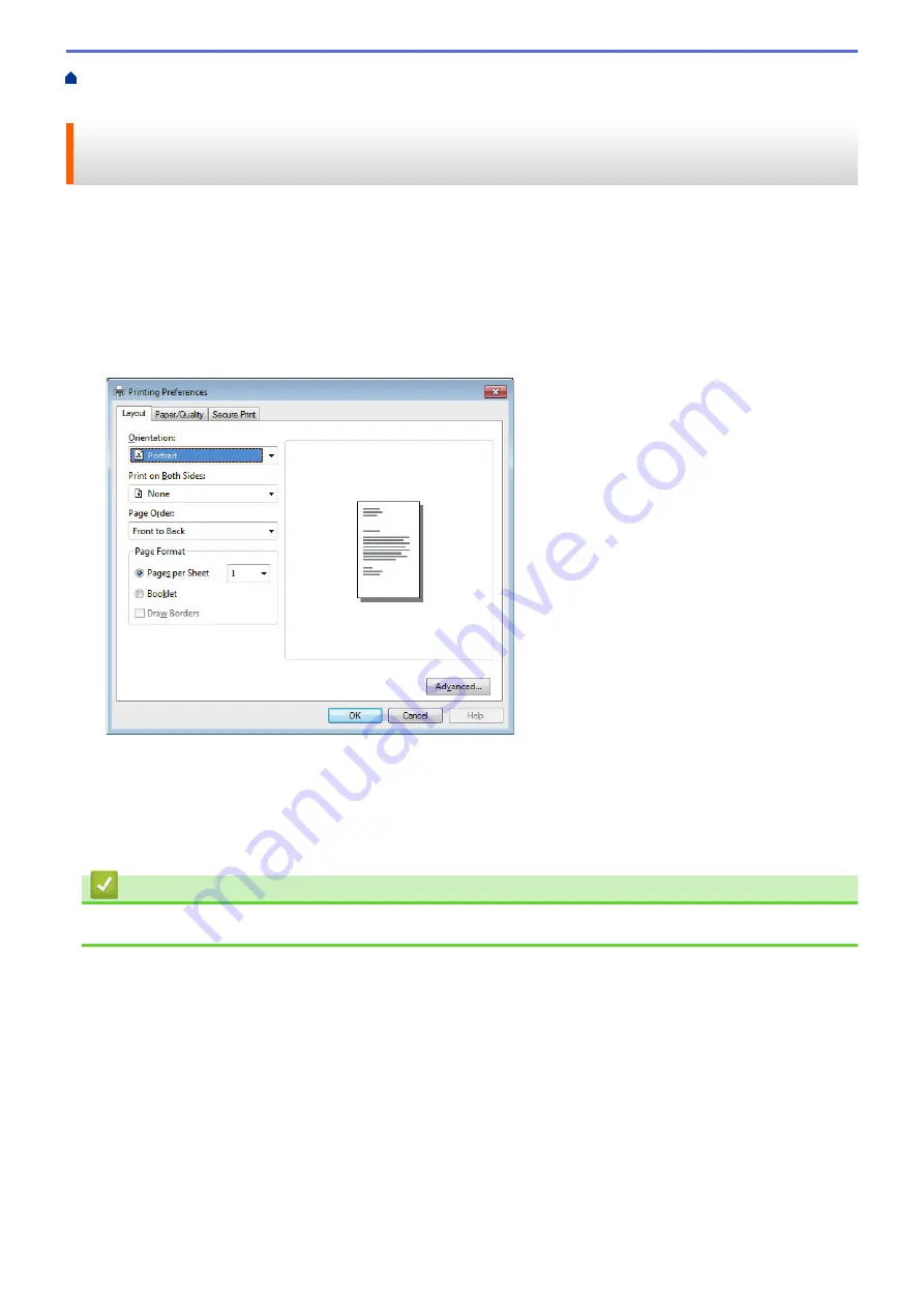 Brother MFC-8530DN Online User'S Manual Download Page 70