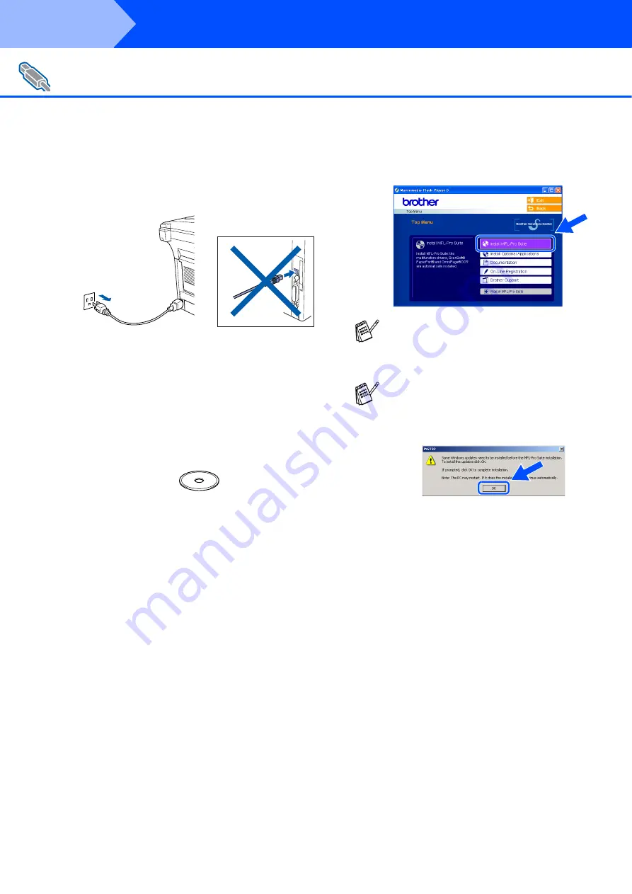 Brother MFC-8640D Quick Setup Manual Download Page 15