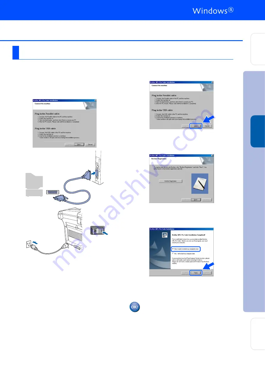 Brother MFC-8640D Quick Setup Manual Download Page 26