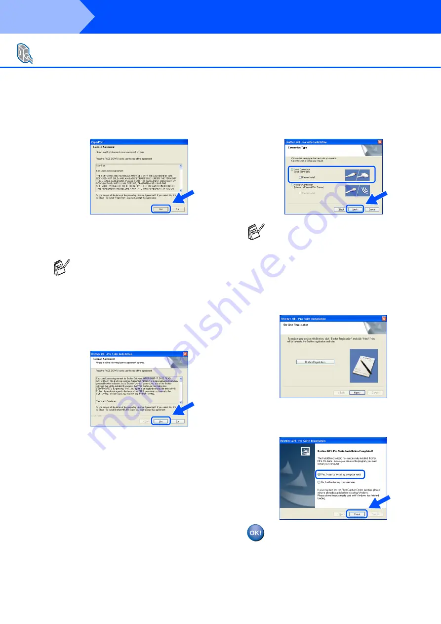 Brother MFC-8640D Quick Setup Manual Download Page 35