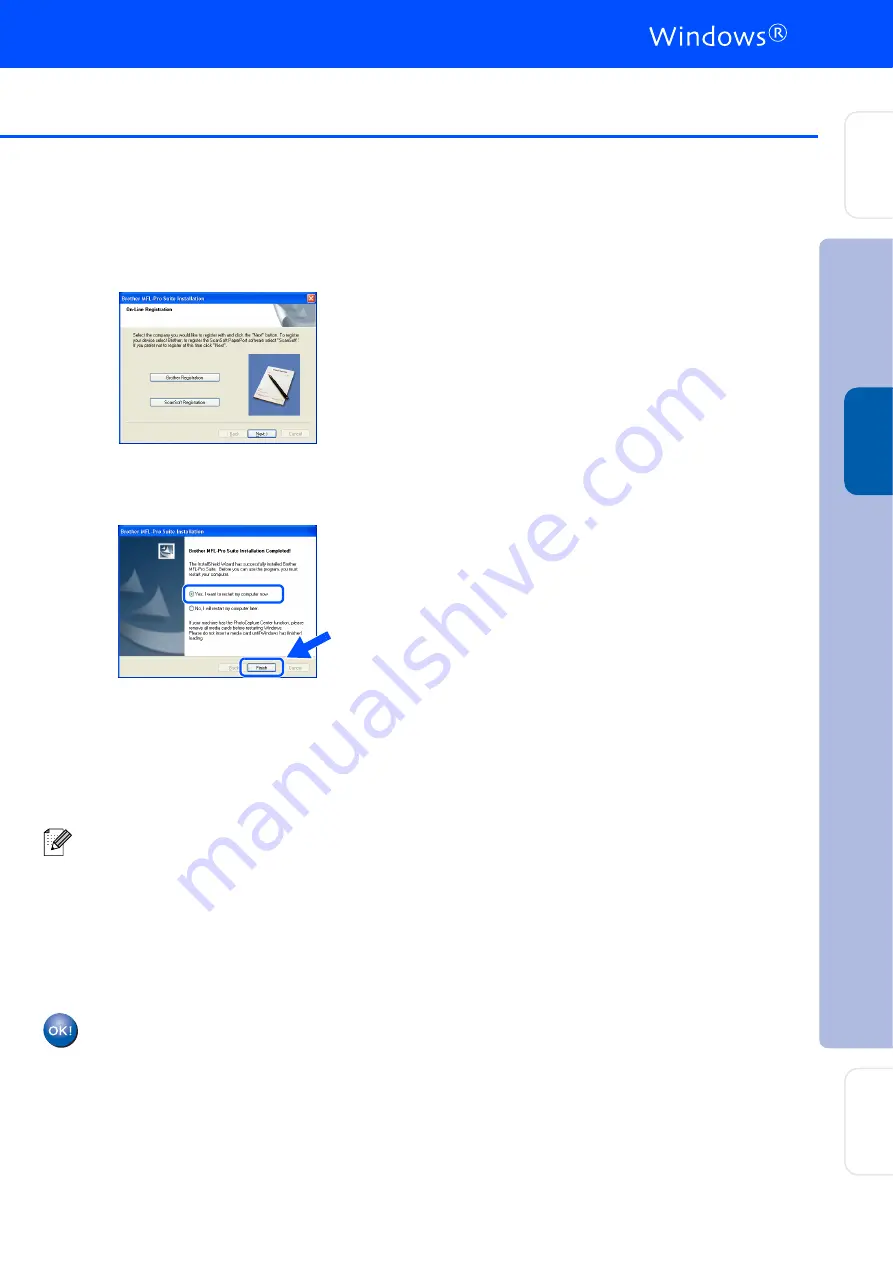 Brother MFC-8670DN Quick Start Manual Download Page 21