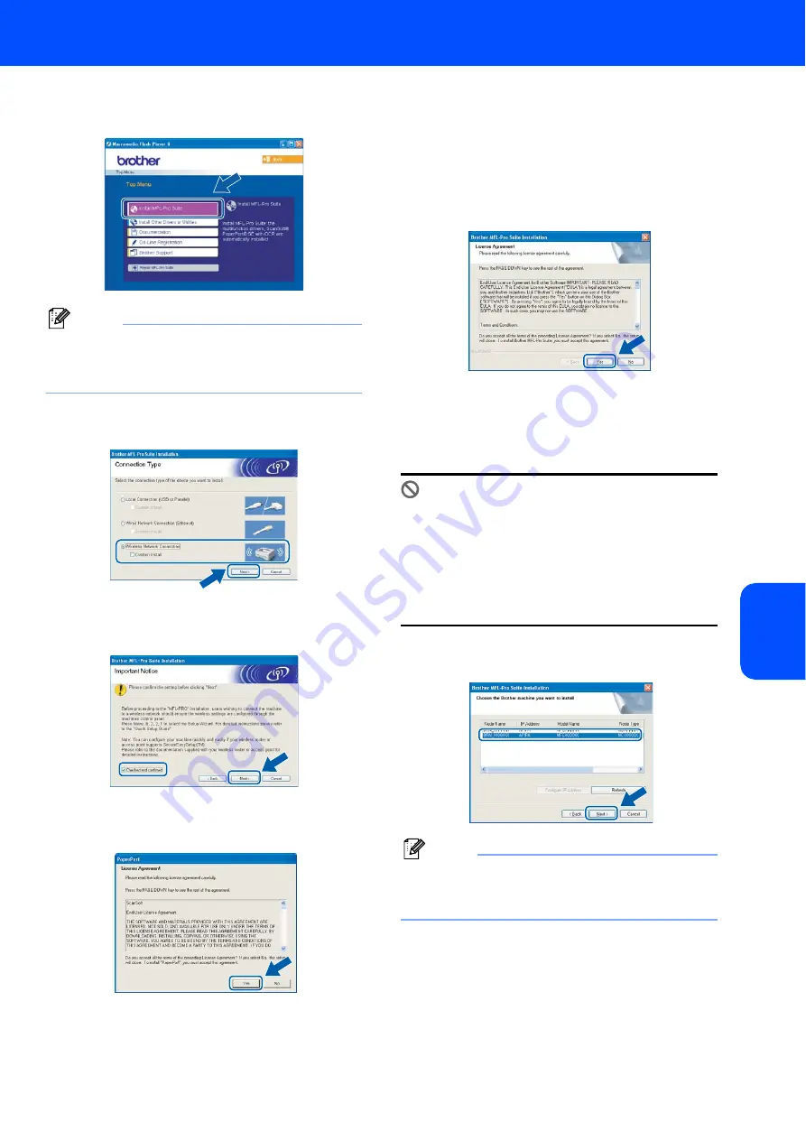 Brother MFC 8870DW - B/W Laser - All-in-One Quick Setup Manual Download Page 33