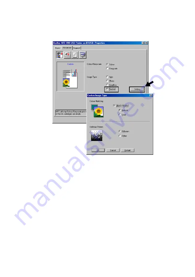 Brother MFC-890 User Manual Download Page 174