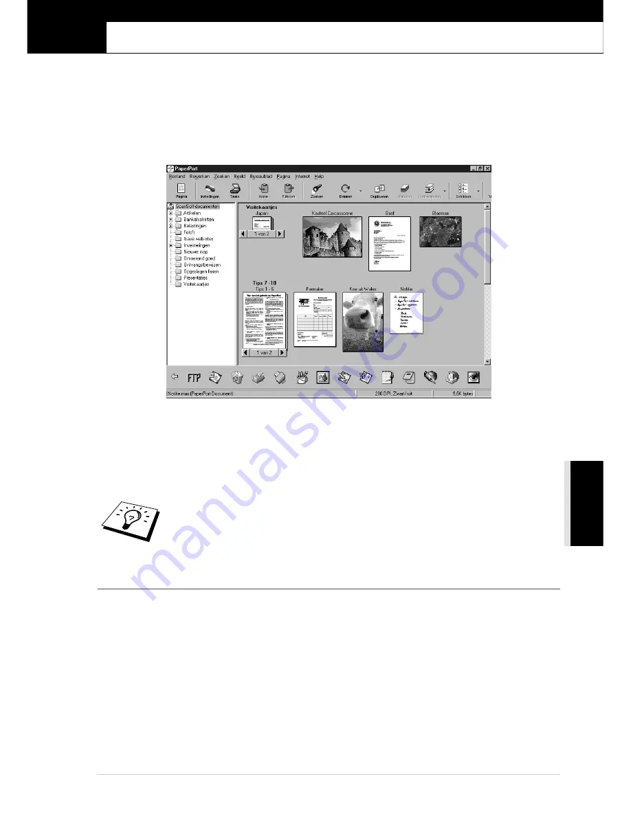 Brother MFC-9070 (Dutch) User Manual Download Page 100