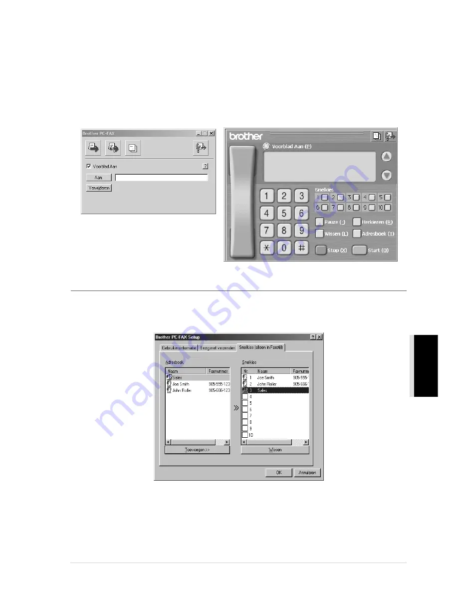 Brother MFC-9070 (Dutch) User Manual Download Page 110