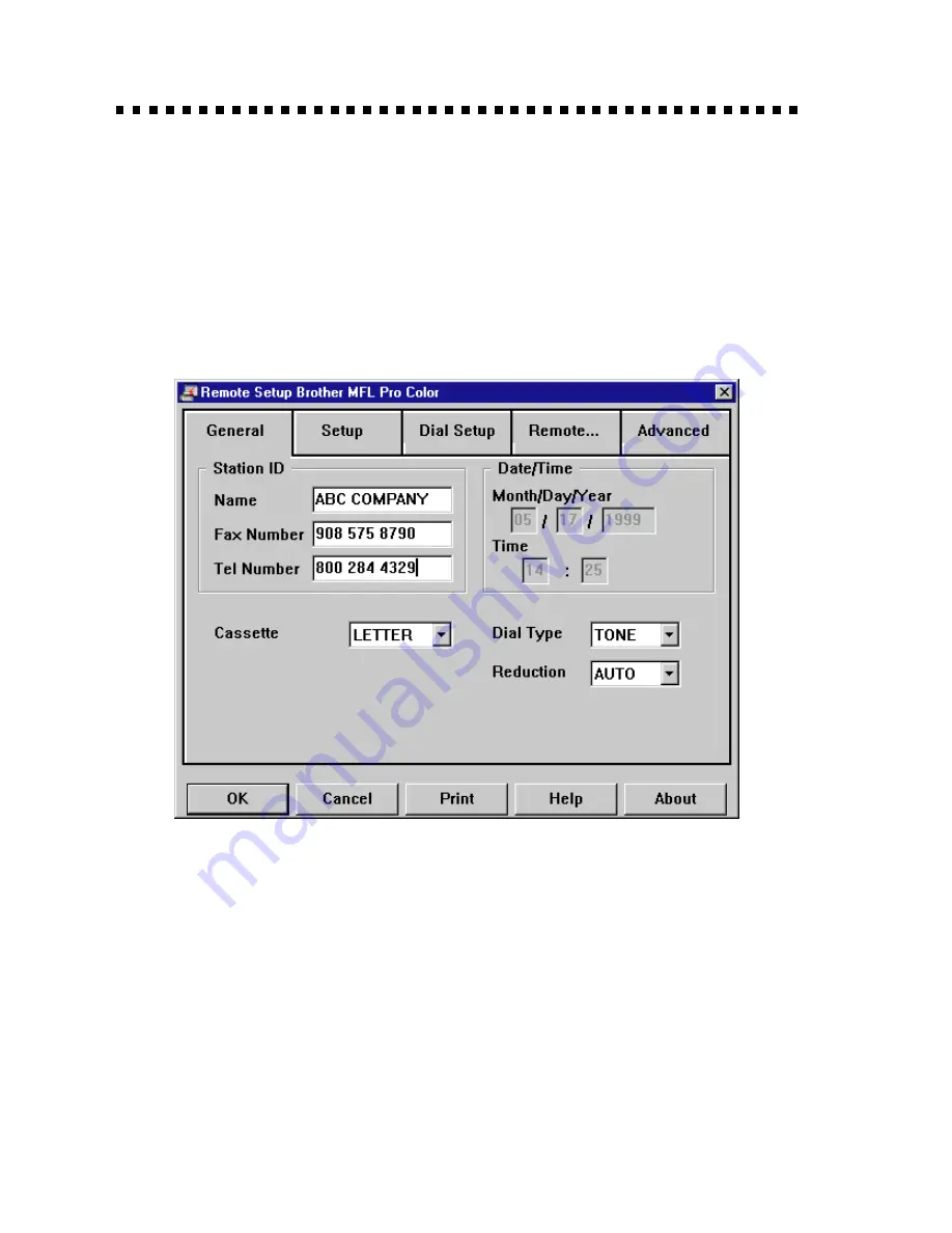 Brother MFC-9100C Owner'S Manual Download Page 130