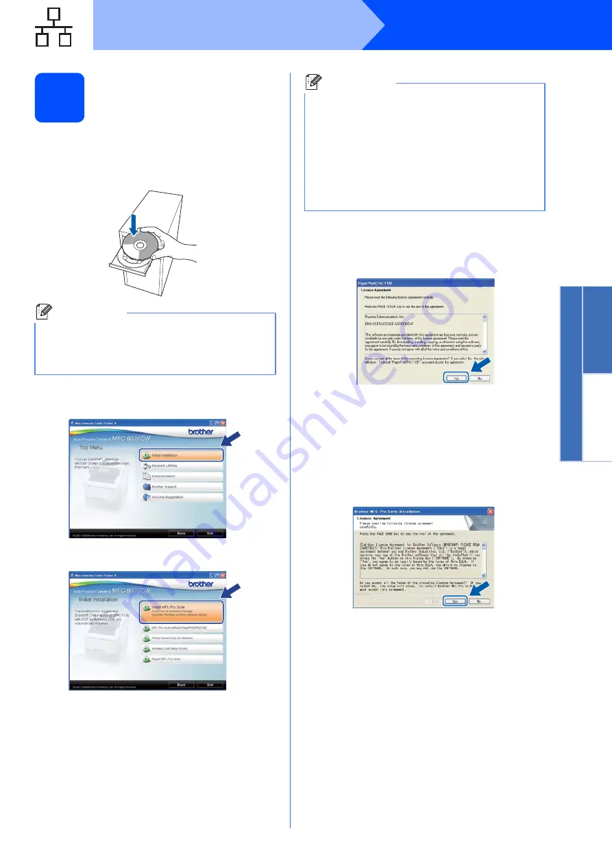 Brother MFC-9320CW Quick Setup Manual Download Page 21