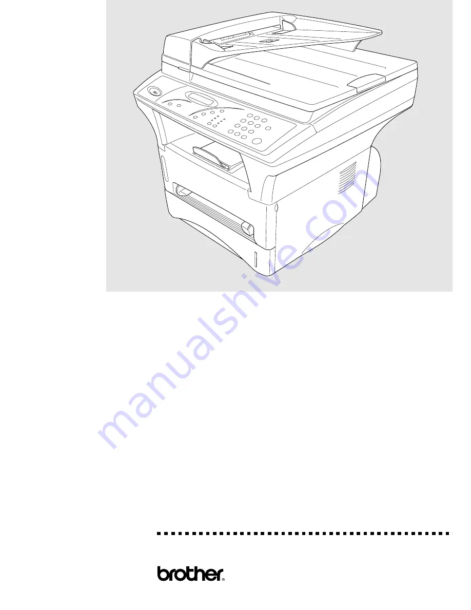 Brother MFC-9750 Owner'S Manual Download Page 1