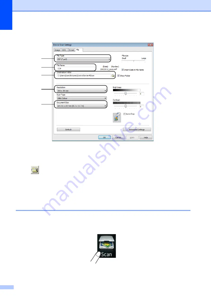 Brother MFC-J2510 Basic User'S Manual Download Page 92