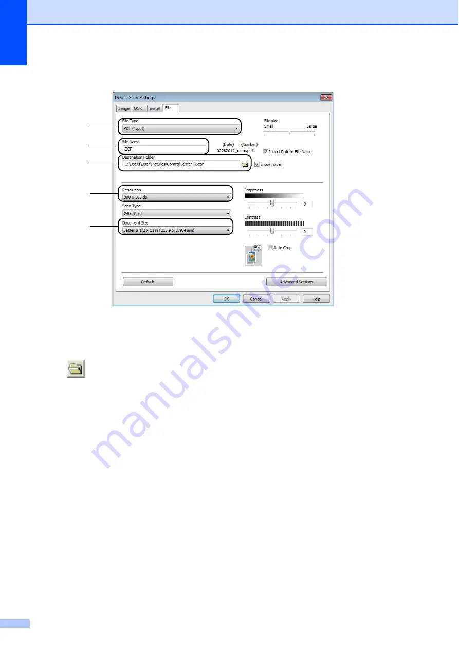 Brother MFC-J4310DW Basic User'S Manual Download Page 86