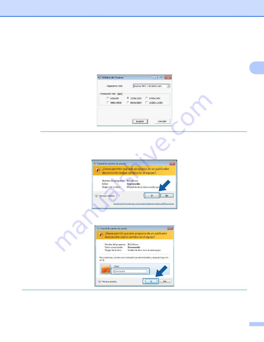 Brother MFC-J4410DW (Spanish) Guía Del Usuario De Software Manual Download Page 59