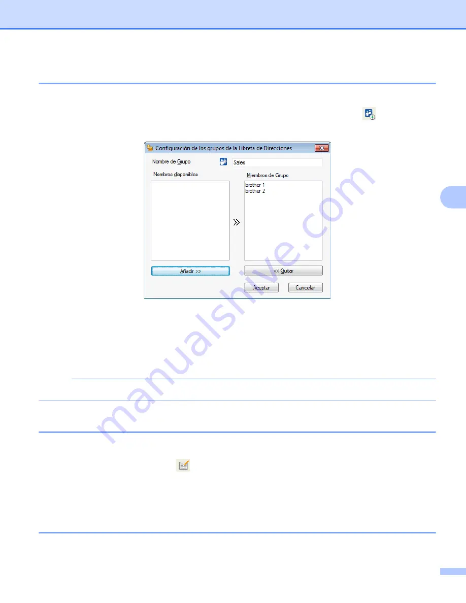 Brother MFC-J4410DW (Spanish) Guía Del Usuario De Software Manual Download Page 113