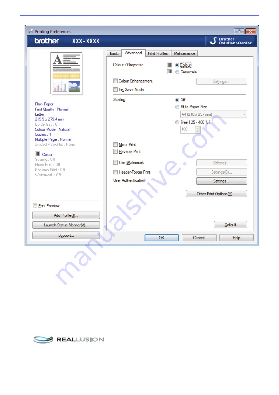 Brother MFC-J5330DW User Manual Download Page 107