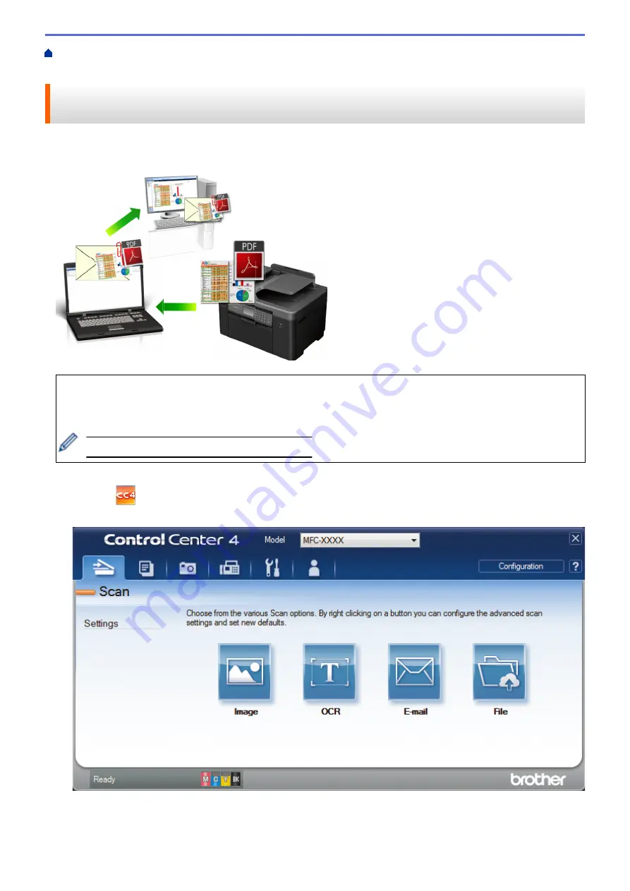 Brother MFC-J5330DW User Manual Download Page 218