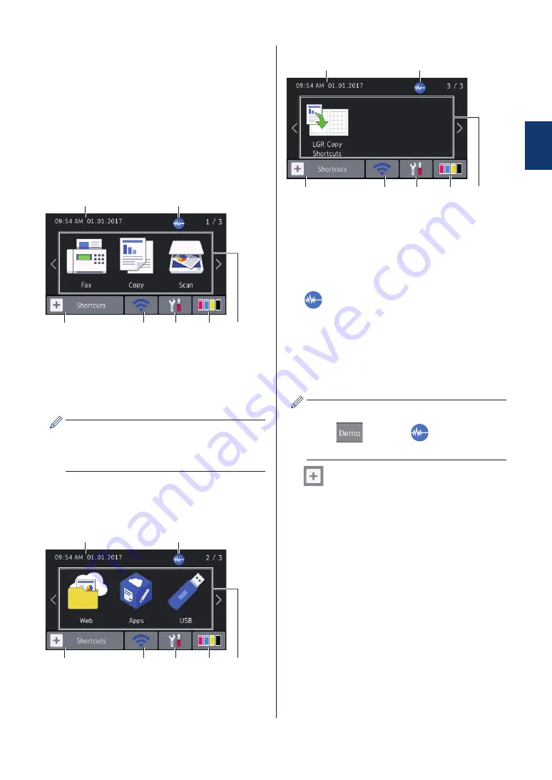 Brother MFC-J5830DW User Manual Download Page 17