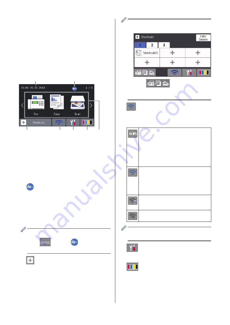 Brother MFC-J5845DW Reference Manual Download Page 6