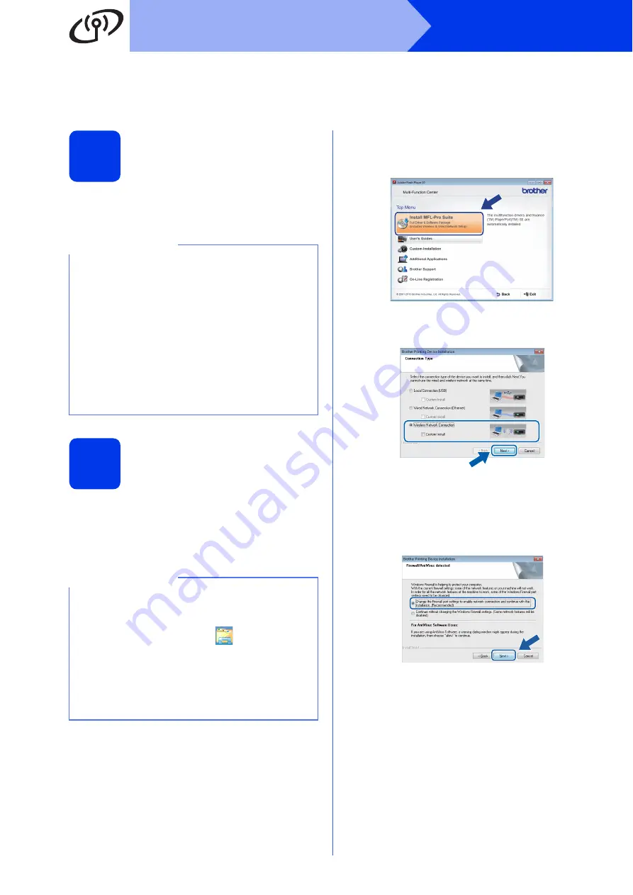 Brother MFC-J6925DW Quick Setup Manual Download Page 38