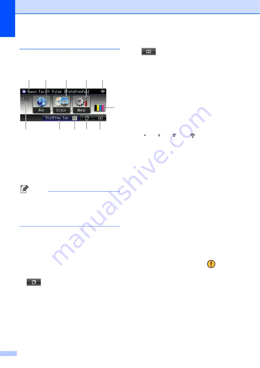 Brother MFC-J825DW (Spanish) Guía Básica Del Usuario Download Page 22