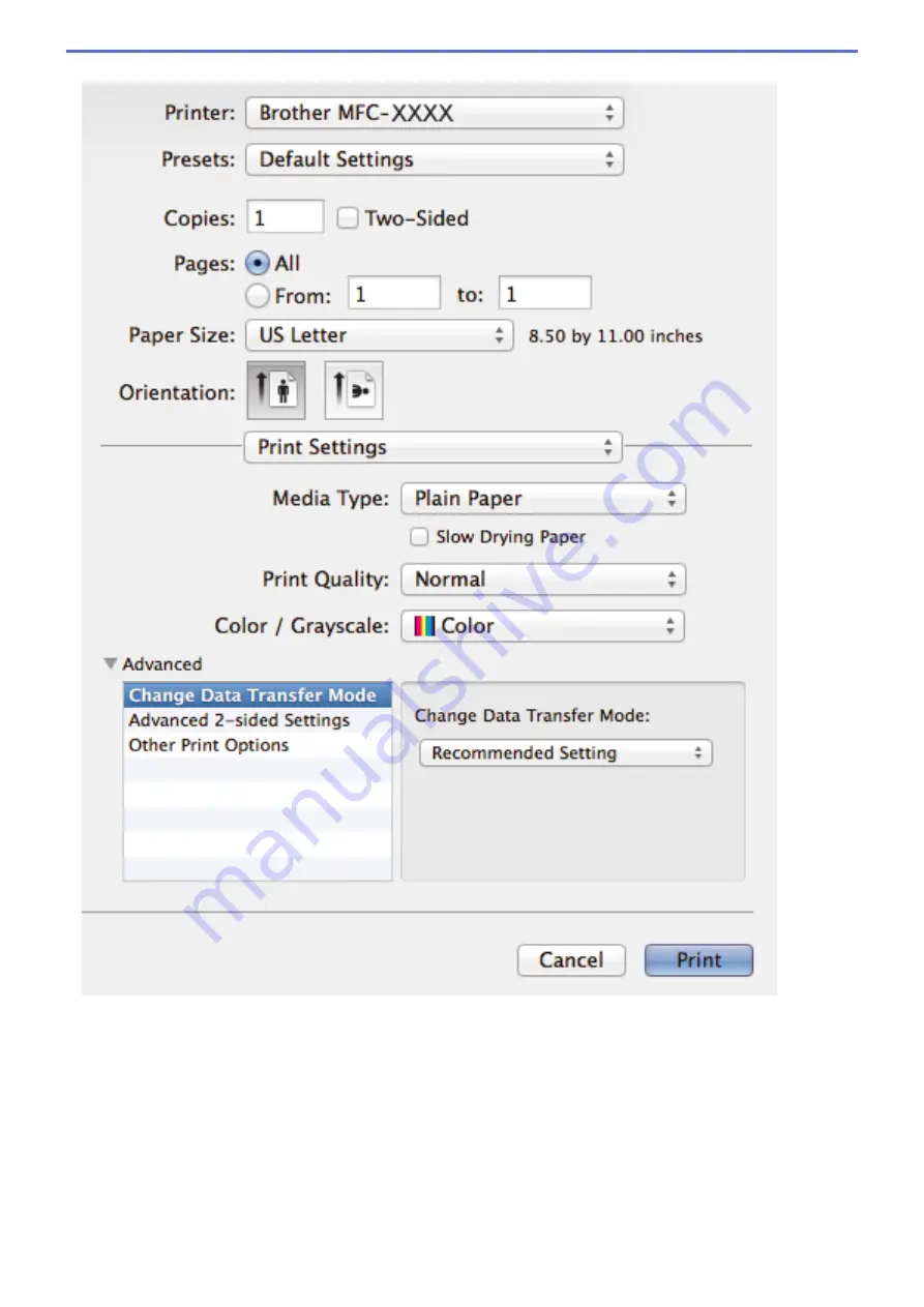 Brother MFC-J985W Online User'S Manual Download Page 103