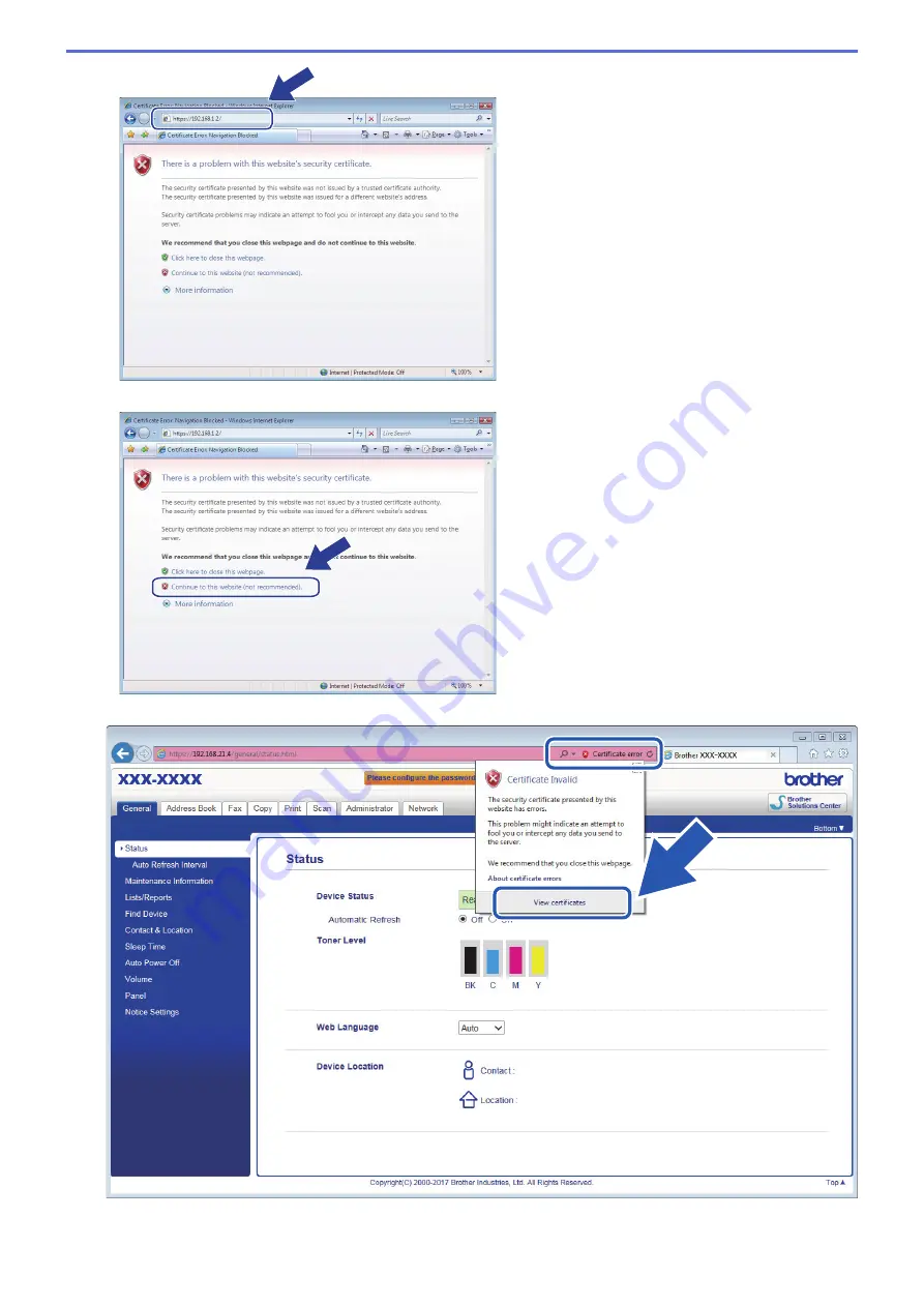 Brother MFC-L8610CDW User Manual Download Page 430