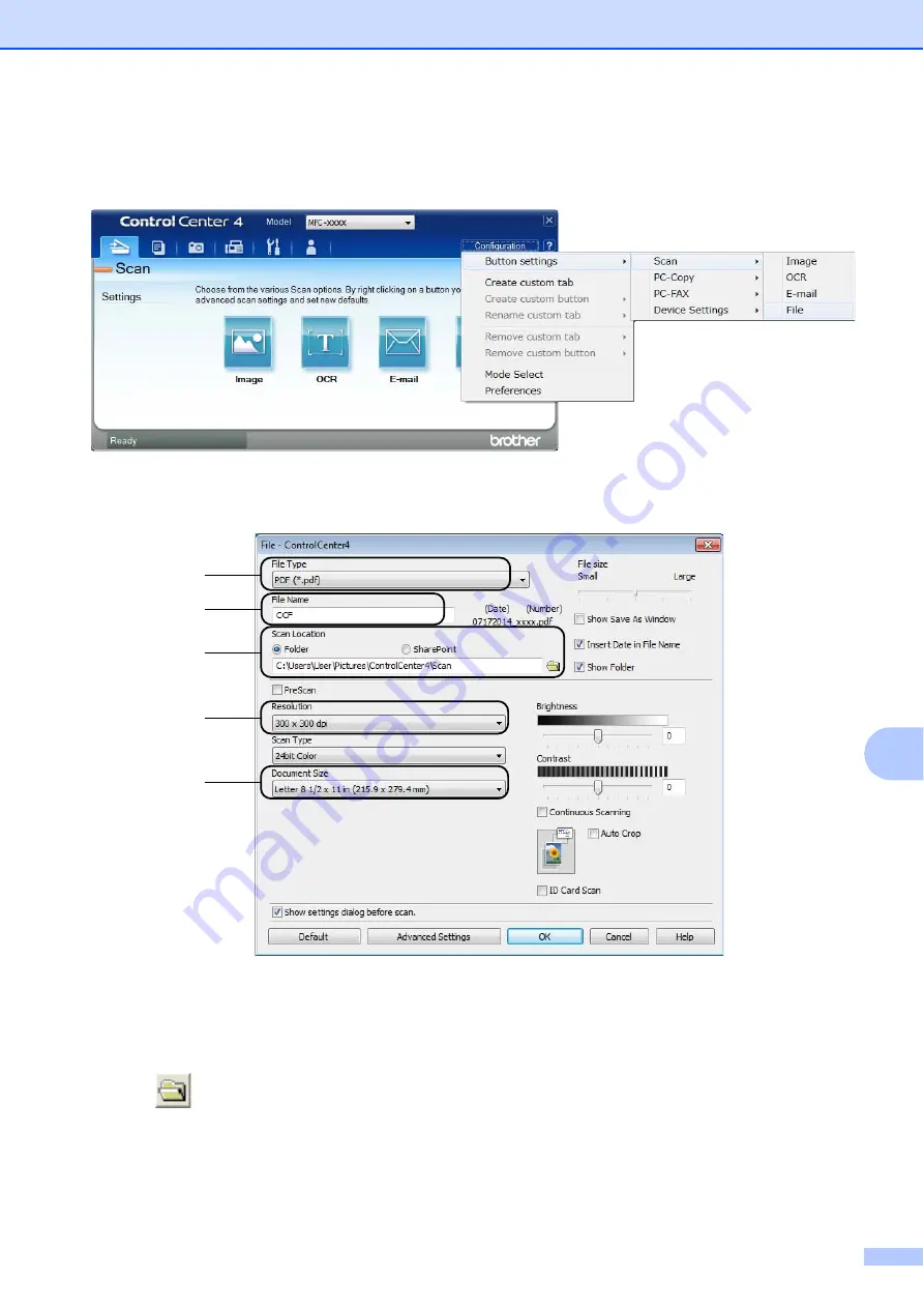 Brother mfc-t800 Скачать руководство пользователя страница 55