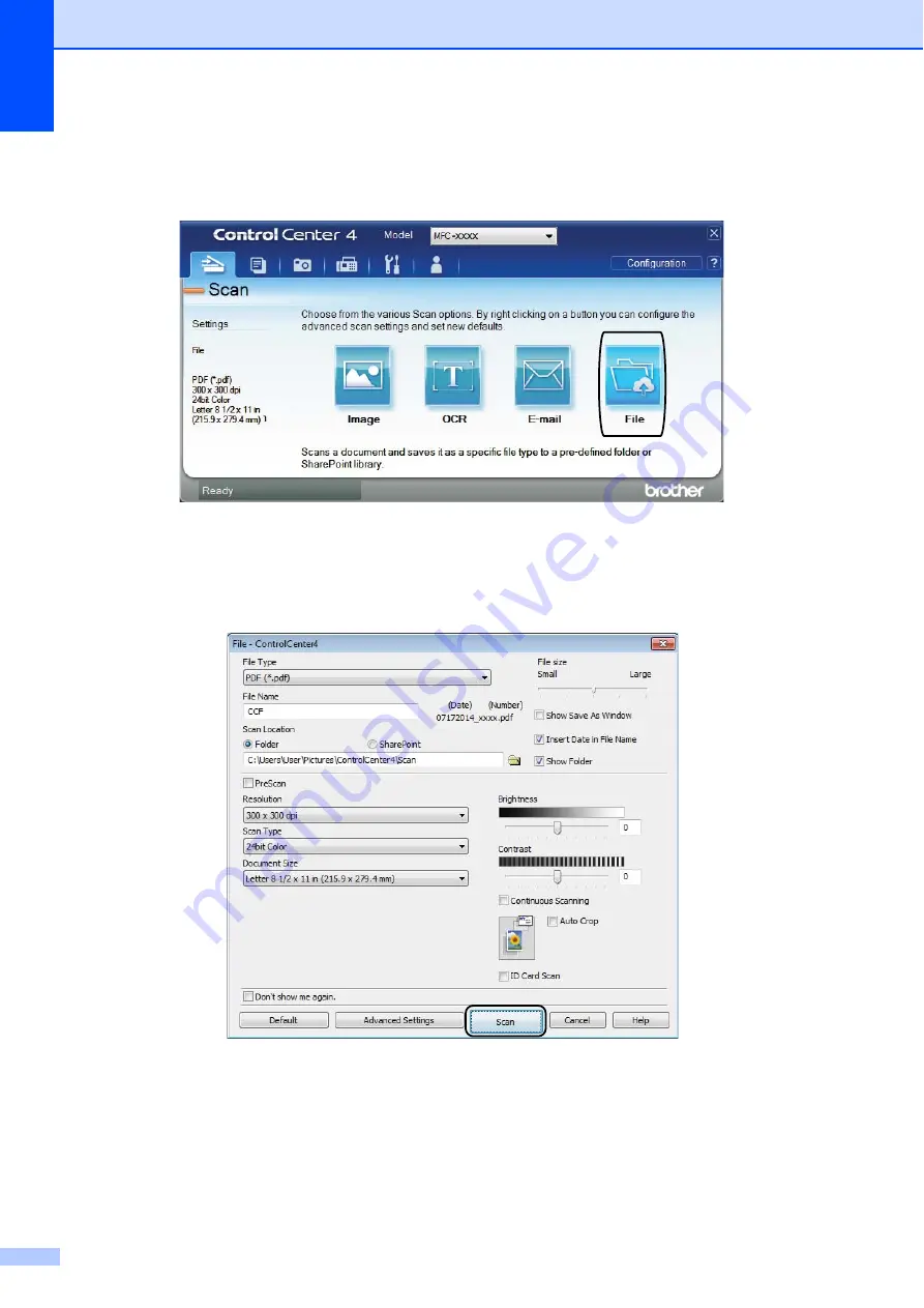 Brother mfc-t800 Basic User'S Manual Download Page 56