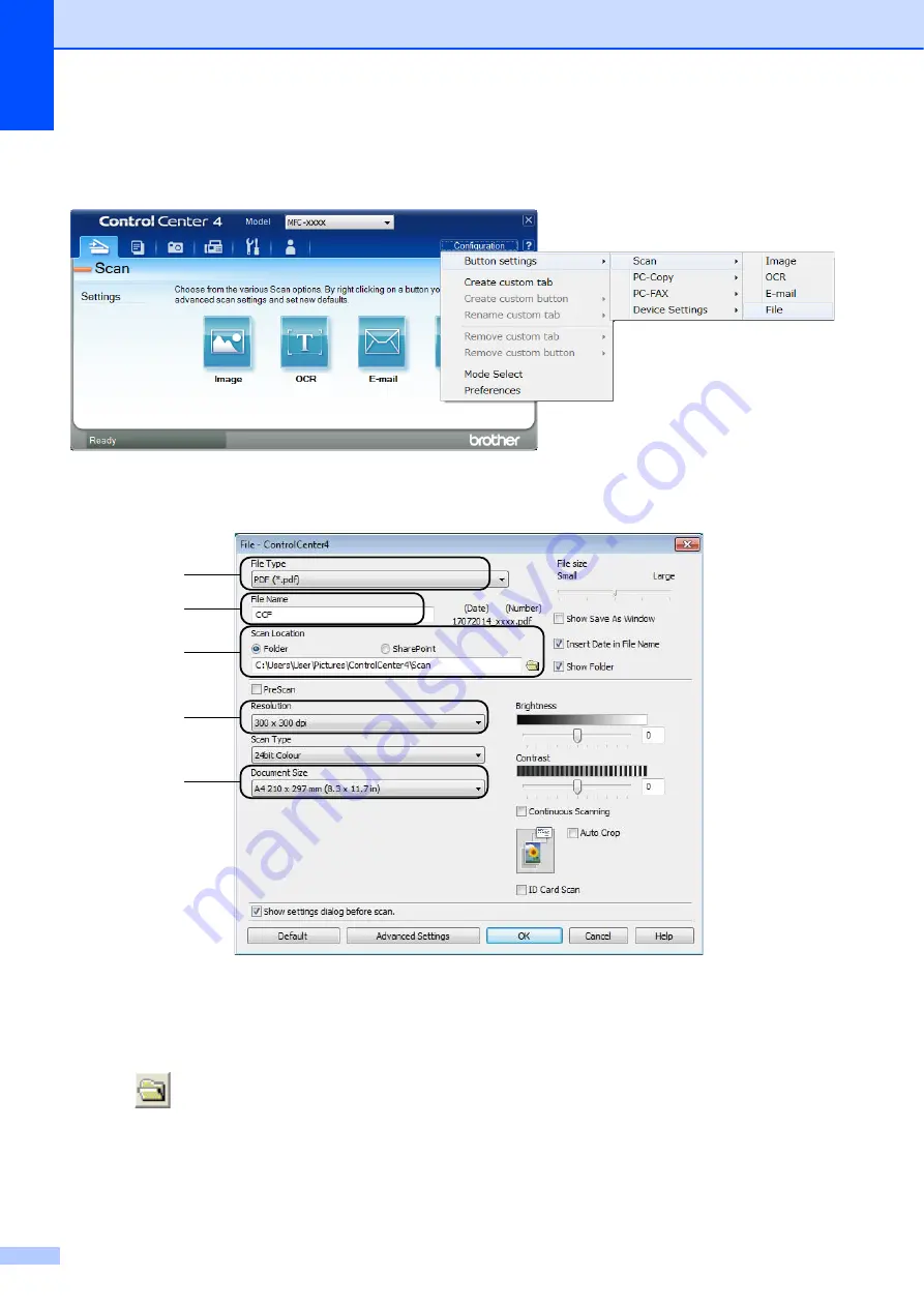 Brother MFC-T800W Скачать руководство пользователя страница 56