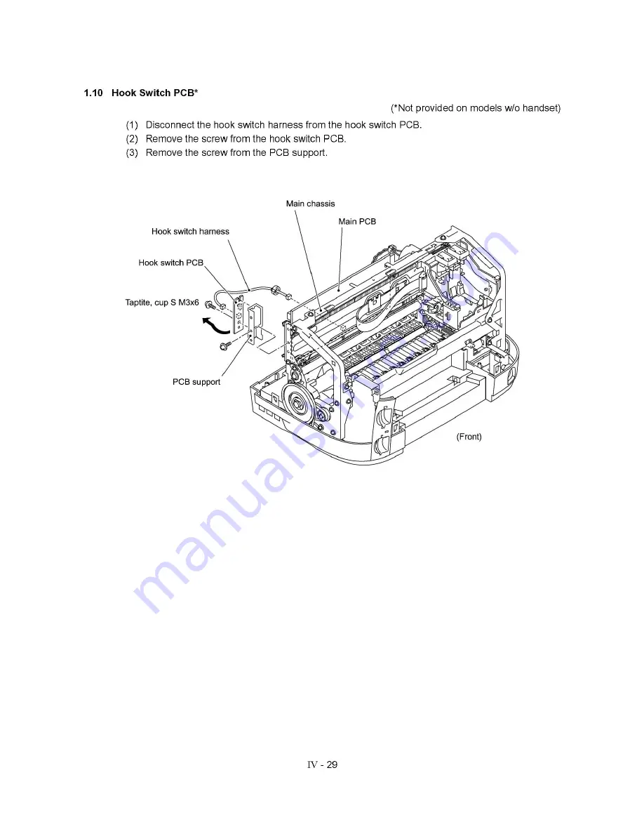 Brother MFC830 Service Manual Download Page 60