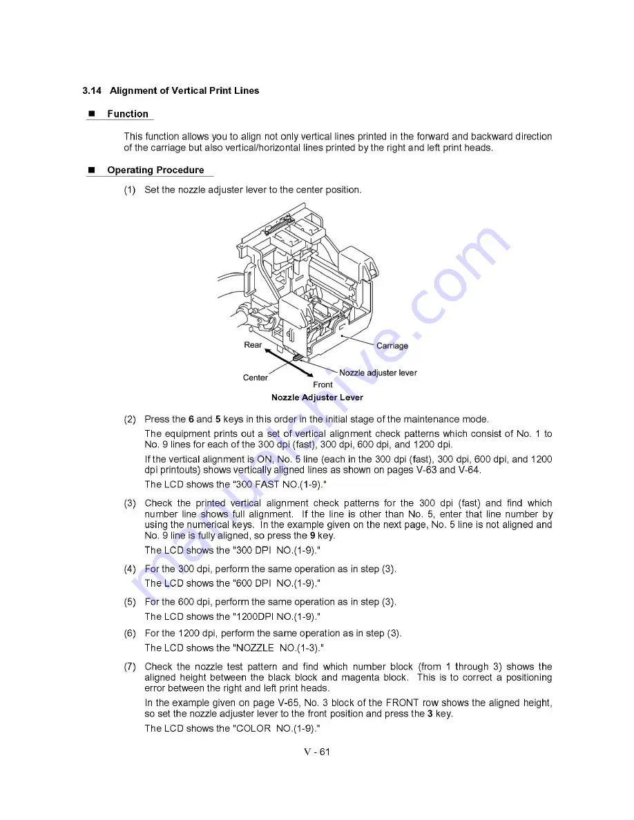 Brother MFC830 Service Manual Download Page 163