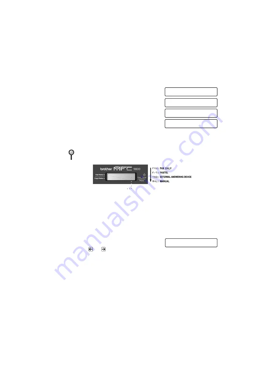 Brother MFC9800 - MFC 9800 B/W Laser Owner'S Manual Download Page 55