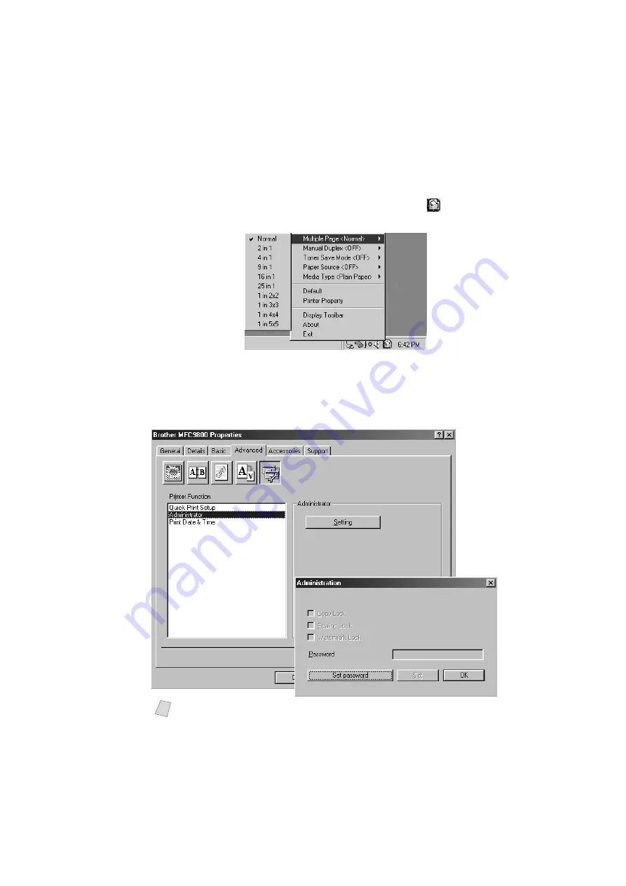 Brother MFC9800 - MFC 9800 B/W Laser Скачать руководство пользователя страница 121